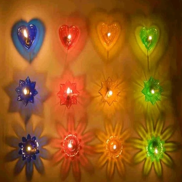 Diwali Reflection Diya Set (12pcs)