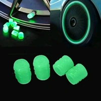 Reflective Radium Tyre Wheel Air Valve Caps (4pcs) MC124