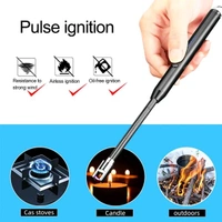 360° Rotatable High Quality USB Rechargeable Lighter With Charging Cable MC125