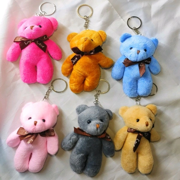 Super Cute Soft  Lovely Teddy Keychains MC142