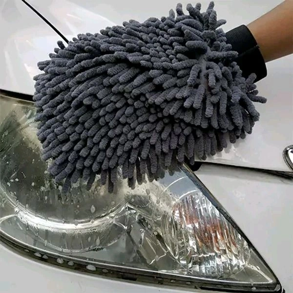 High Quality Microfiber Double Sided Car/Bike Cleaning Gloves MC150