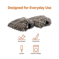 High Quality Microfiber Double Sided Car/Bike Cleaning Gloves MC150