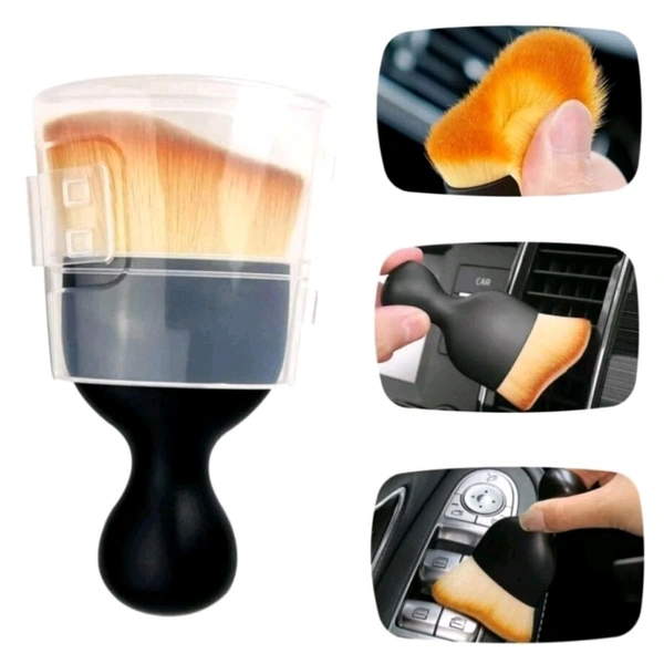 Super Soft Car Mini Interior Cleaning Brush With Lid MC152