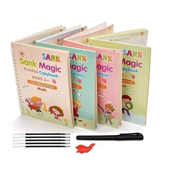 Magic Copy Books For Kids (4 Books) MC155