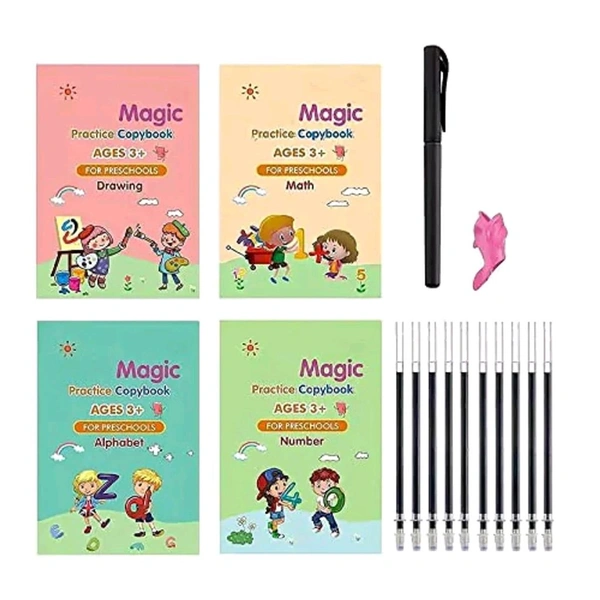Magic Copy Books For Kids (4 Books) MC155