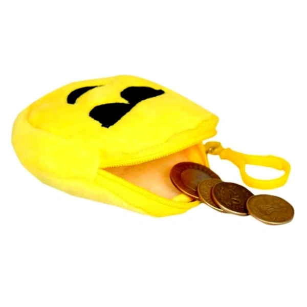 Cute Smiley Coin, Keys and Headphone Pouch MC161