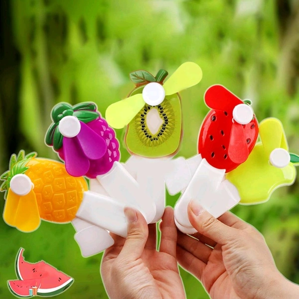 Cute Mini Fruit Shaped Hand Press Fan MC162
