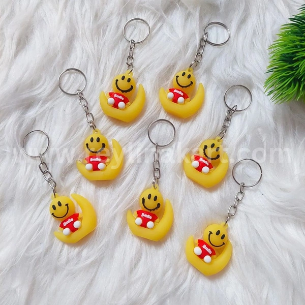 Cute Sitting Yellow Smiley  Doll MC167