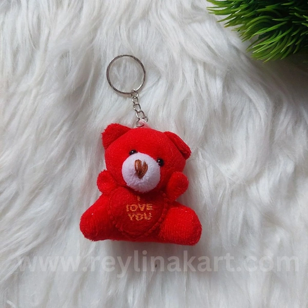 Cute Love You Teddy Keychain MC174