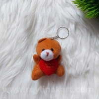 Cute Love You Teddy Keychain MC174