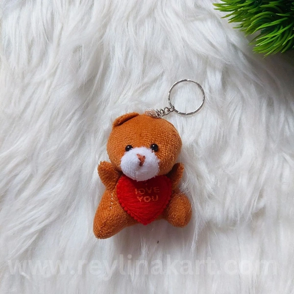 Cute Love You Teddy Keychain MC174