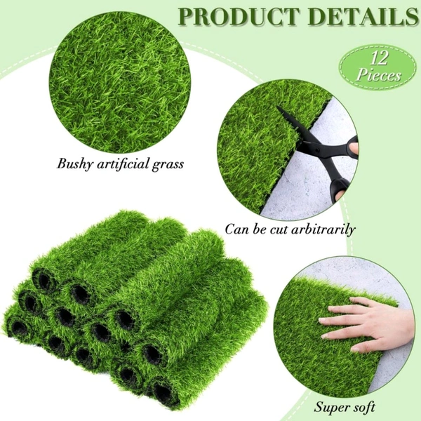 Artificial Grass Mat (9×9 inches) MC178