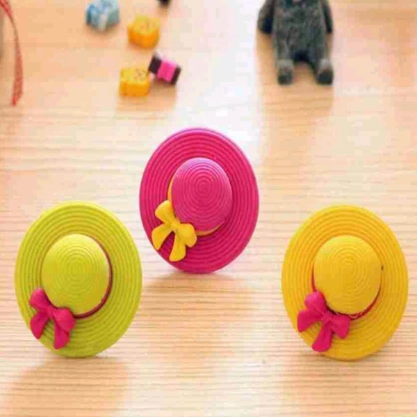 Kids Favourite Cute Hat Shaped Eraser MC181