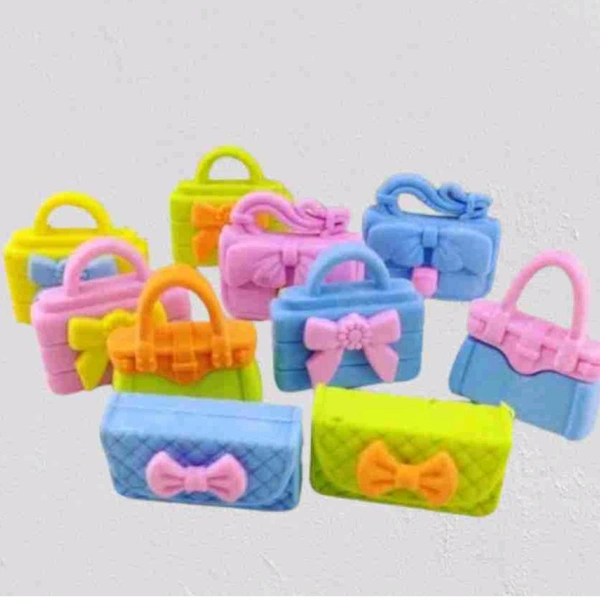 Kids Favourite Cute Bag Shaped Eraser MC182