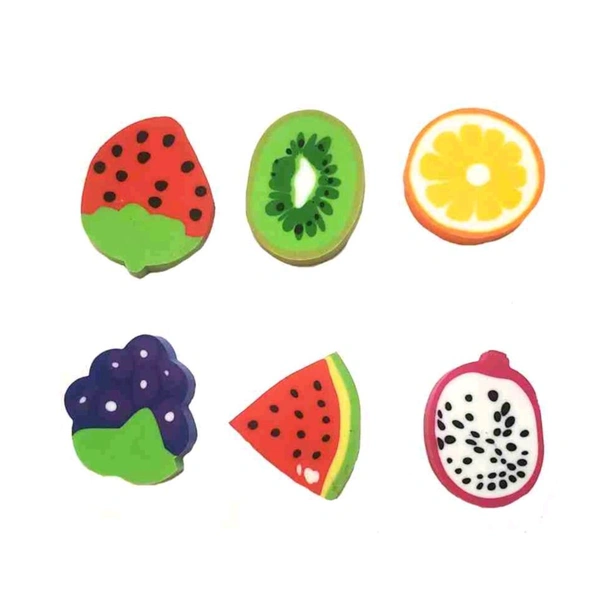 Kids Favorite Fruits Erasers (2pcs) MC183