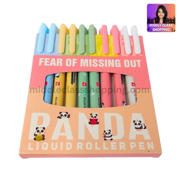 Premium Figo Panda Liquid Roller Pen MC188
