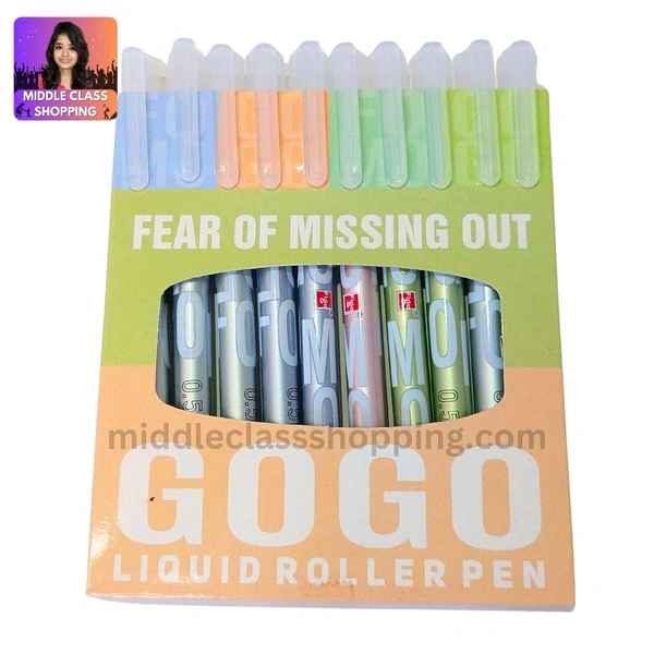 Premium Figo Gogo Liquid Roller Pen MC191