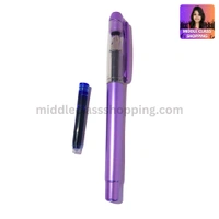 Jainex Premium Mettalic Finish Fountain Pen With Catridge Ink MC194