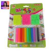 Premium Big Card Clay Set With Creative 3 Moulds MC205