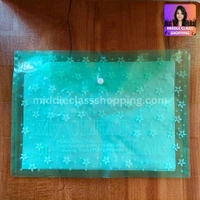 Clear Pattern Transparent Documents And Files Carrying Folder MC206