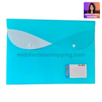 High Quality  Double Button Double Pocket Documents And Files Carrying Folder MC211