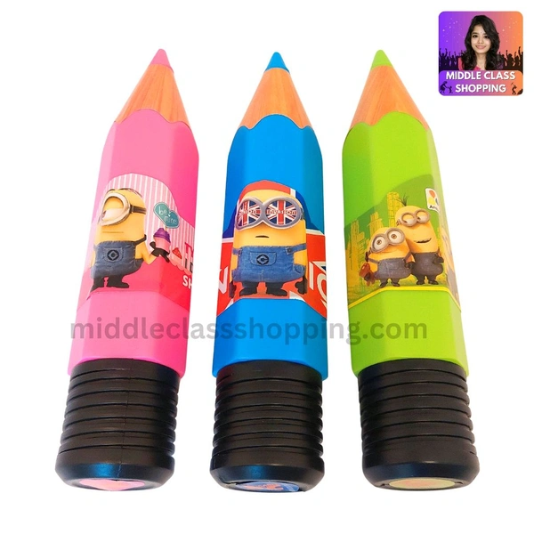 Kids Favourite Cute Pencil Shaped Unique Pencil Box MC214