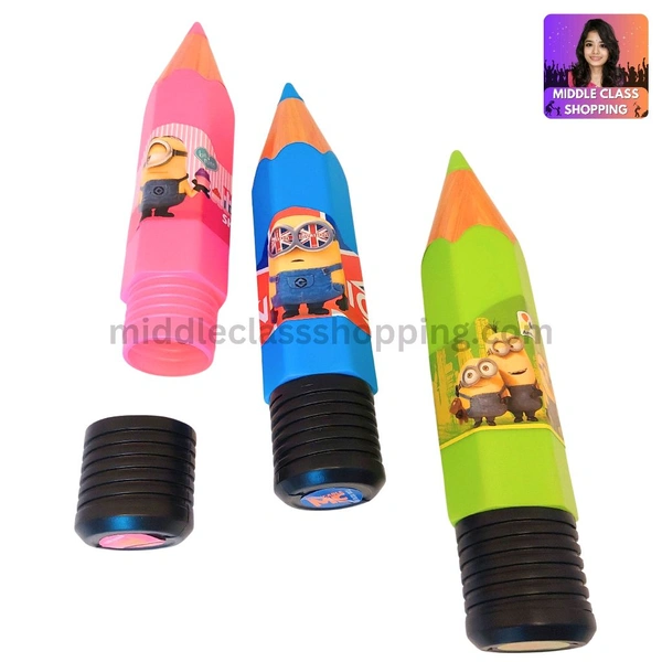 Kids Favourite Cute Pencil Shaped Unique Pencil Box MC214