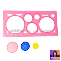 Creative Cute Spirograph Stensil With Measurements MC227