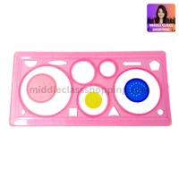 Creative Cute Spirograph Stensil With Measurements MC227