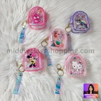Girls Favourite Multi Shaped Cute Trendy Glitter Mini Zipper Purse And Coin Pouch MC258