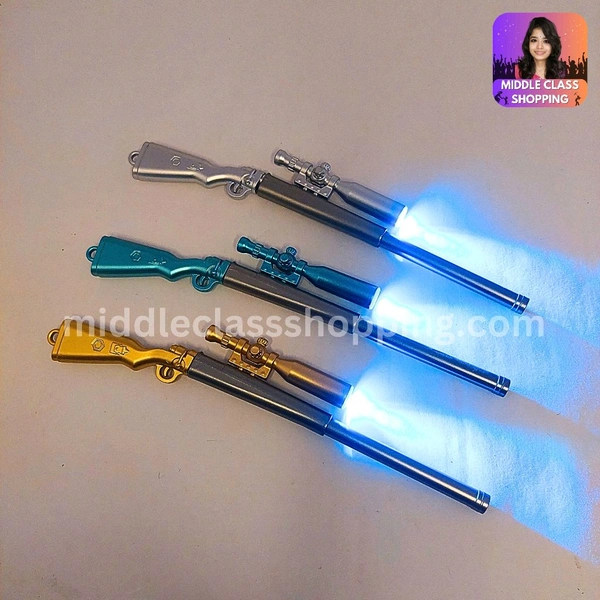Trendy Cute Fancy Gun With Light Pen MC259