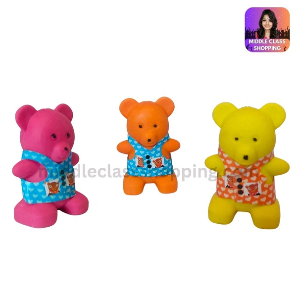 Kids Favourite Cute Teddy Eraser MC266