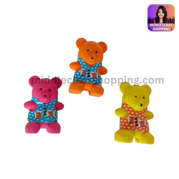 Kids Favourite Cute Teddy Eraser MC266