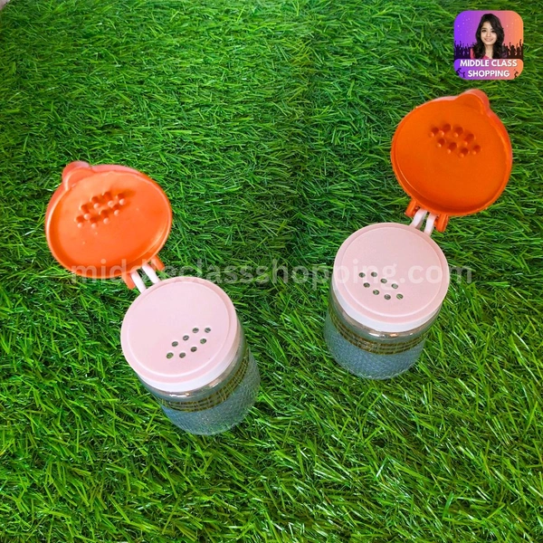 Pepper And Salt Storage And Dispeser Container With Lid MC269