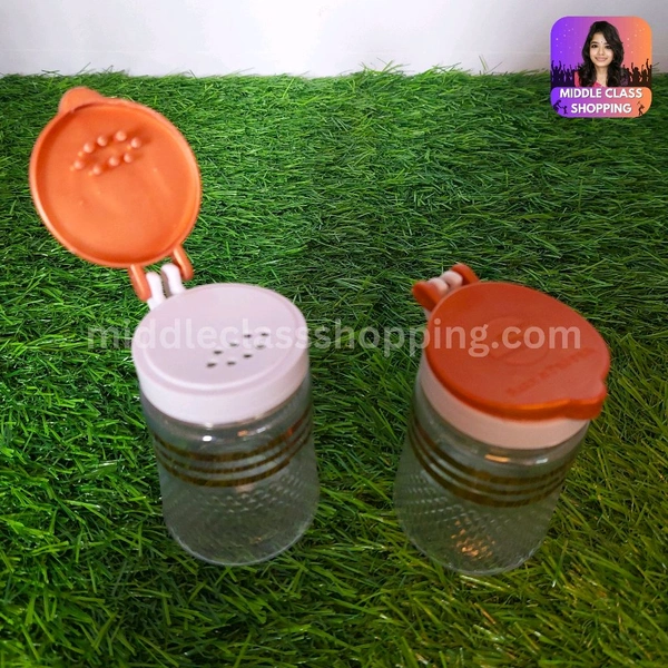 Pepper And Salt Storage And Dispeser Container With Lid MC269