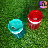 Cute Glassy Look Pepper And Salt Storage And Dispenser Container MC270