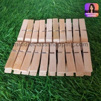 High Quality Big Sized Wooden Cloth Clips (20pcs) MC292