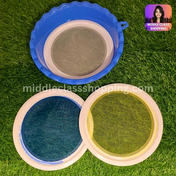 High Quality Flour Filter With 3 Filters (22.5cms) MC306