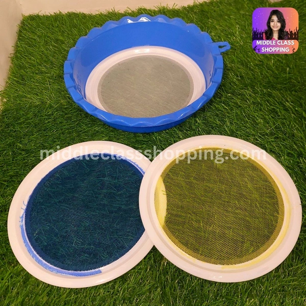 High Quality Flour Filter With 3 Filters (22.5cms) MC306