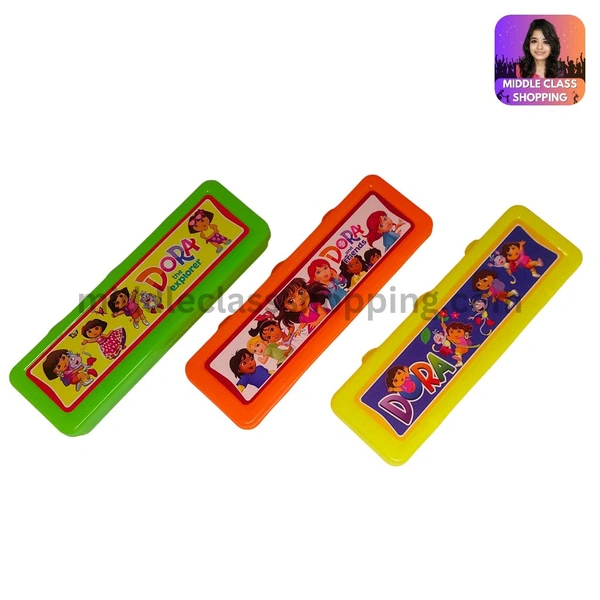 Kids Favourite Cartoon Printed Pencil Box (18×5.5cms) MC318