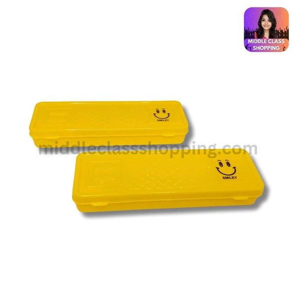 Kids Favourite Smiley  Pencil Box (18×5.5cms) MC320