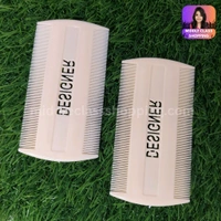 Premium Big Lice And Dust Cleaning Ivory Designer Comb MC381