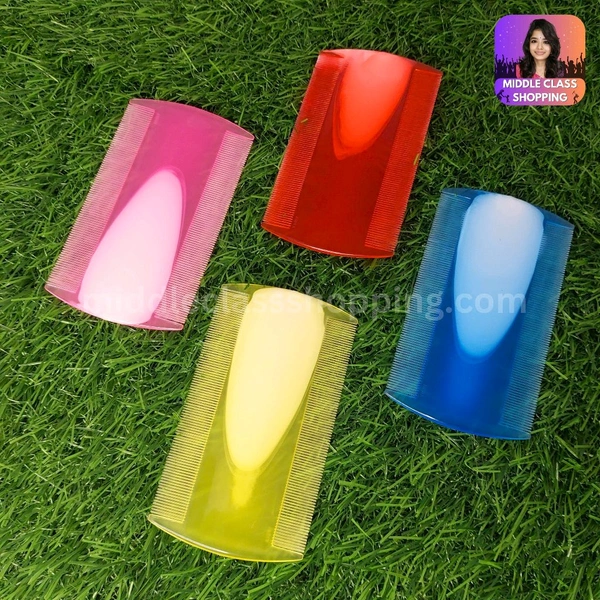 Premium Big Lice And Dust Cleaning Faded Mix Colored Comb MC384