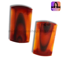 Premium Big Lice And Dust Cleaning Wooden Colored Comb MC385
