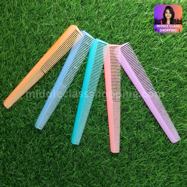 Normal Long Double Size Teeth Pearl Color Combs MC387