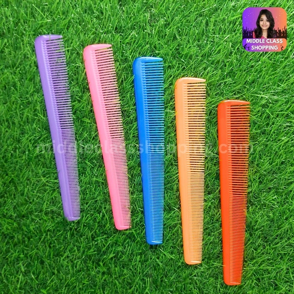 Normal Long Double Size Teeth Solid Color Combs MC388