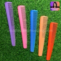 Normal Long Double Size Teeth Solid Color Combs MC388