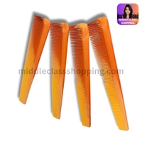 Premium Long Double Size Teeth Wooden Mix Color Combs MC390