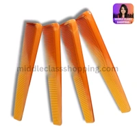 Premium Long Double Size Teeth Wooden Mix Color Combs MC390