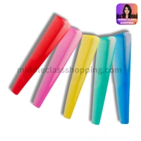 Premium Long Double Size Teeth Shining Solid Color Combs MC391